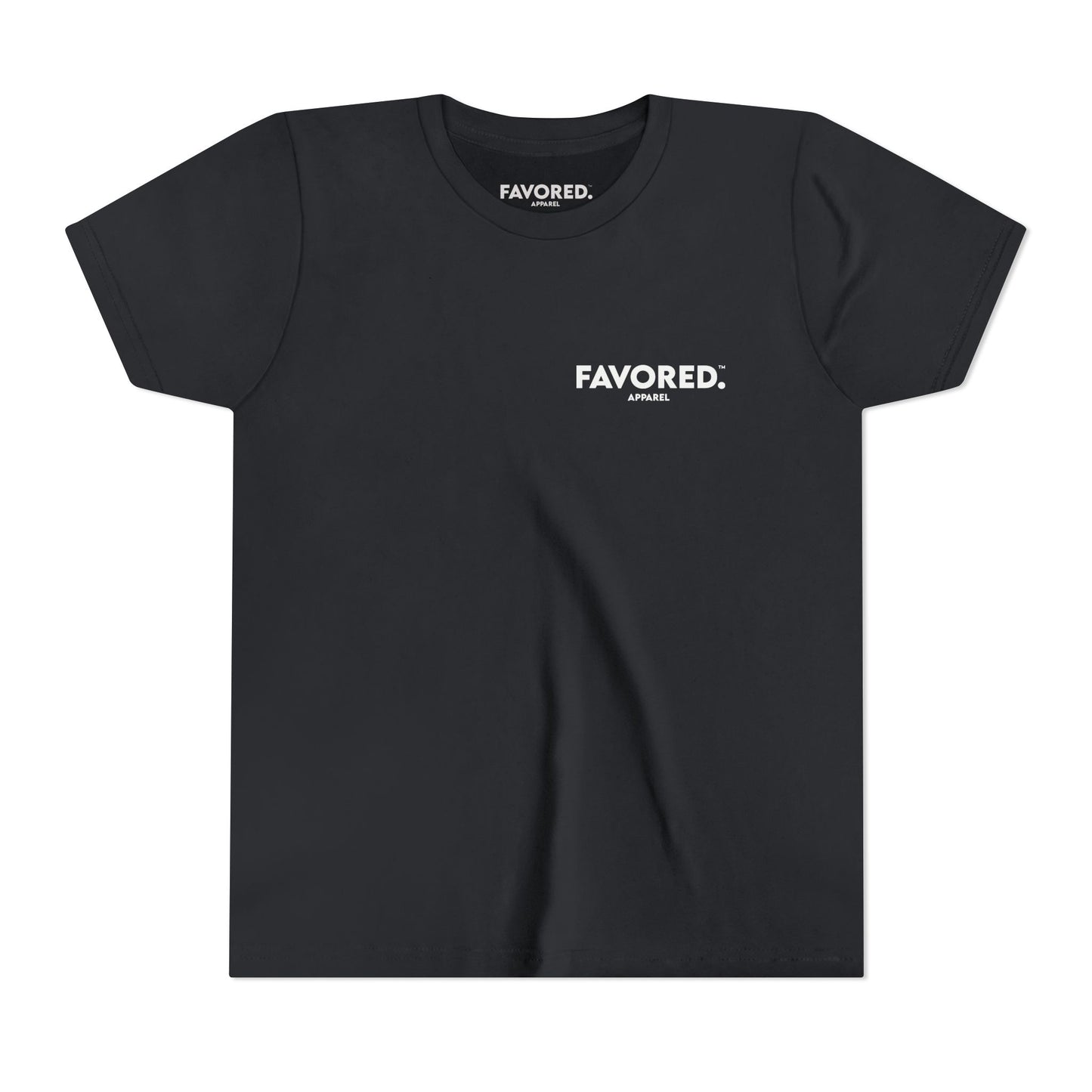 FAVORED. Kids Seek Jesus Roses T-Shirt