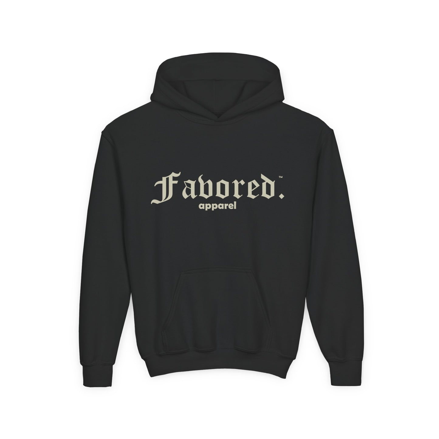 FAVORED. Kids Bow Down Hoodie