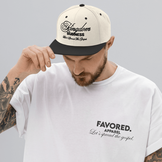 FAVORED. Kingdom Business Snapback