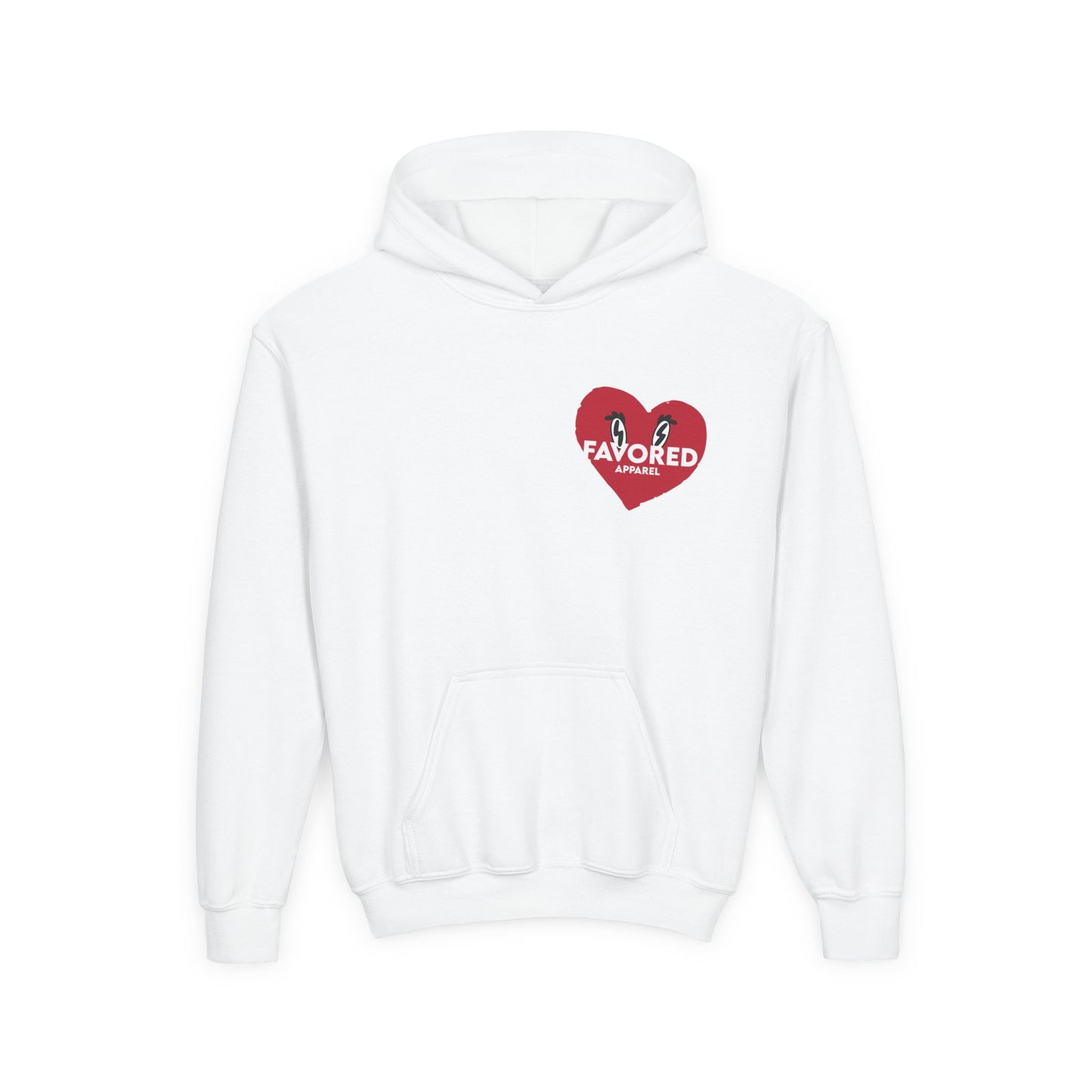 FAVORED. Kids Love Your Neighbor Hoodie