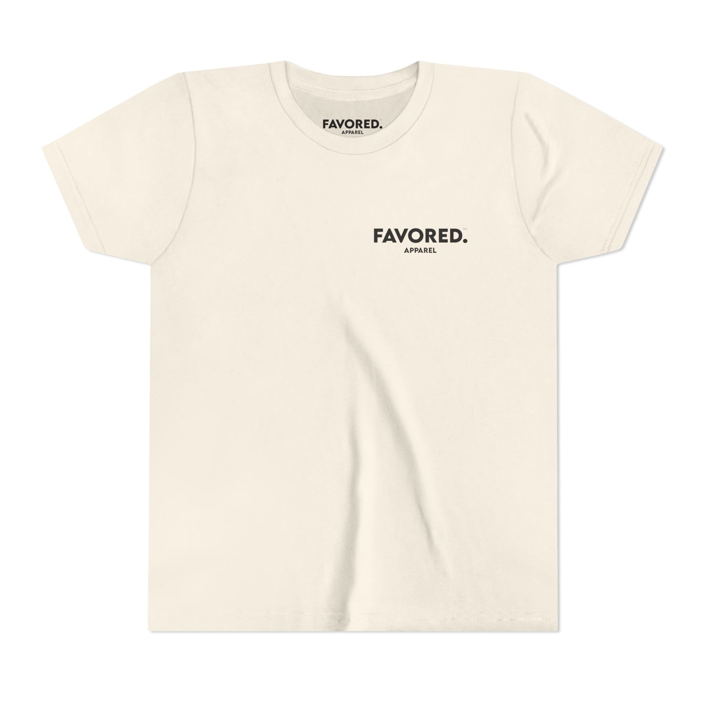 FAVORED. Kids Seek Jesus Roses T-Shirt
