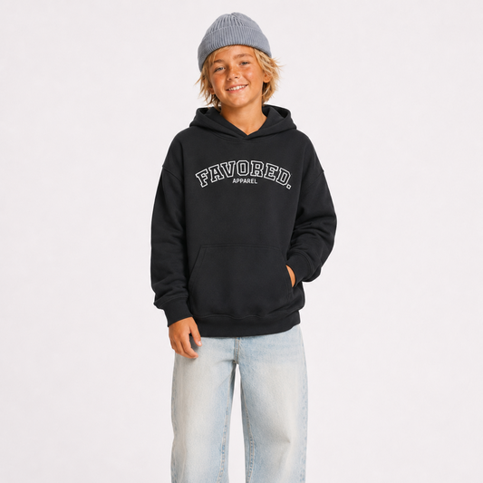 FAVORED. Kids Gym Hoodie