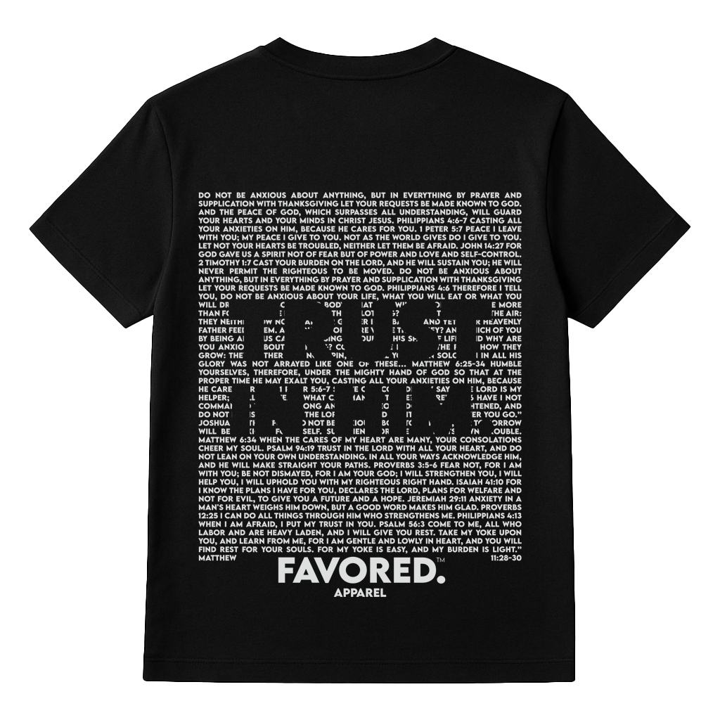 FAVORED. Trust In Him T-Shirt