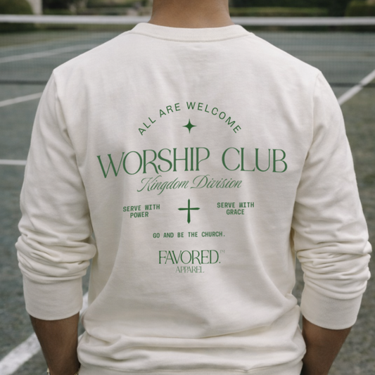 Worship Club Crew Sweatshirt