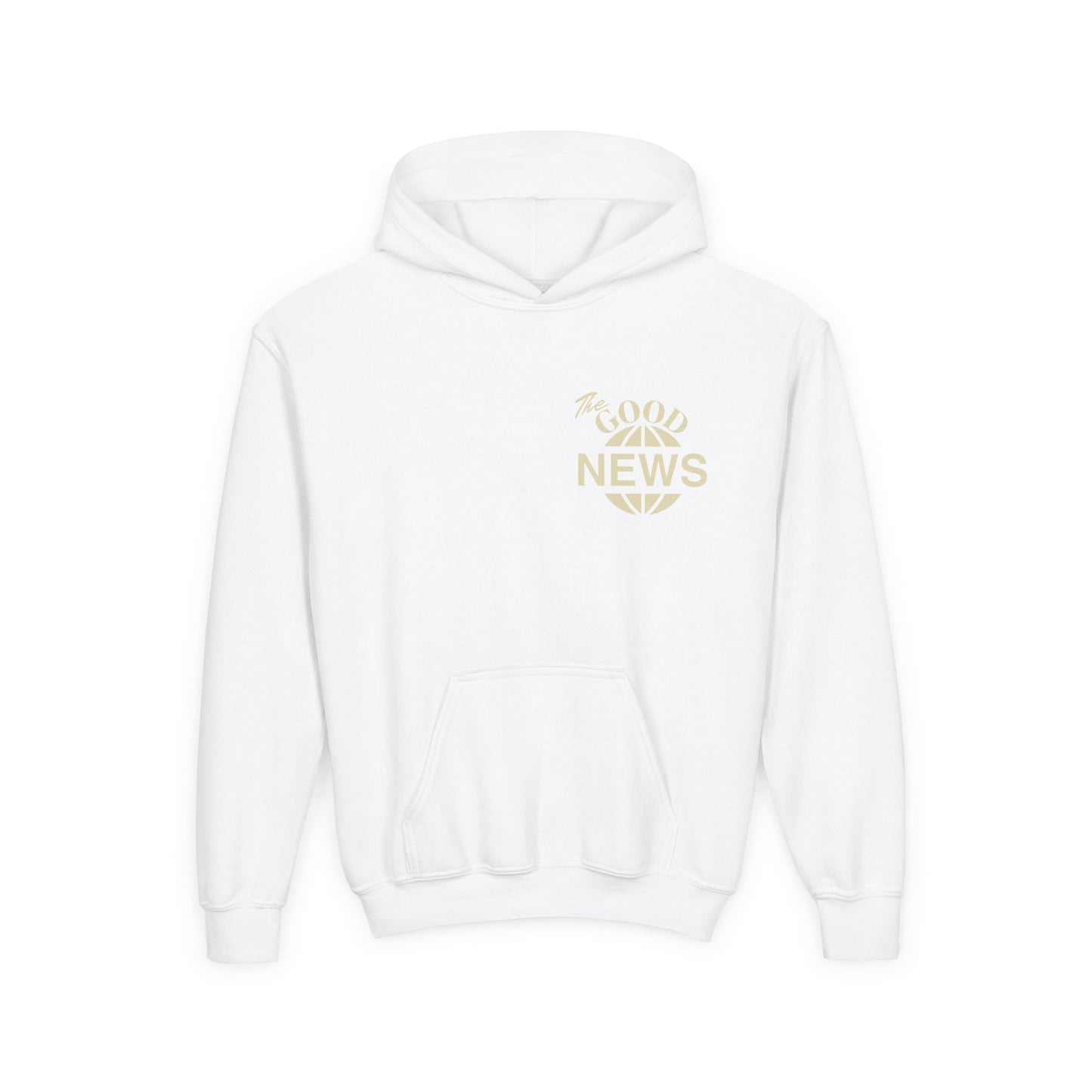 FAVORED. Kids Good News Hoodie