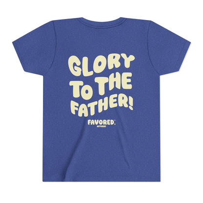 FAVORED. Kids Glory to The Father! T-Shirt