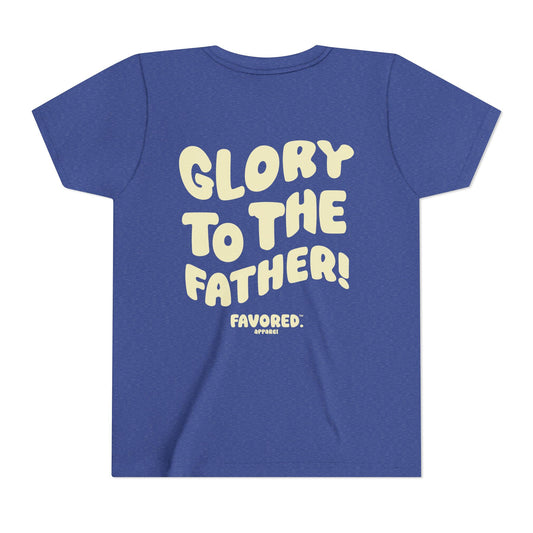 FAVORED. Kids Glory to The Father! T-Shirt