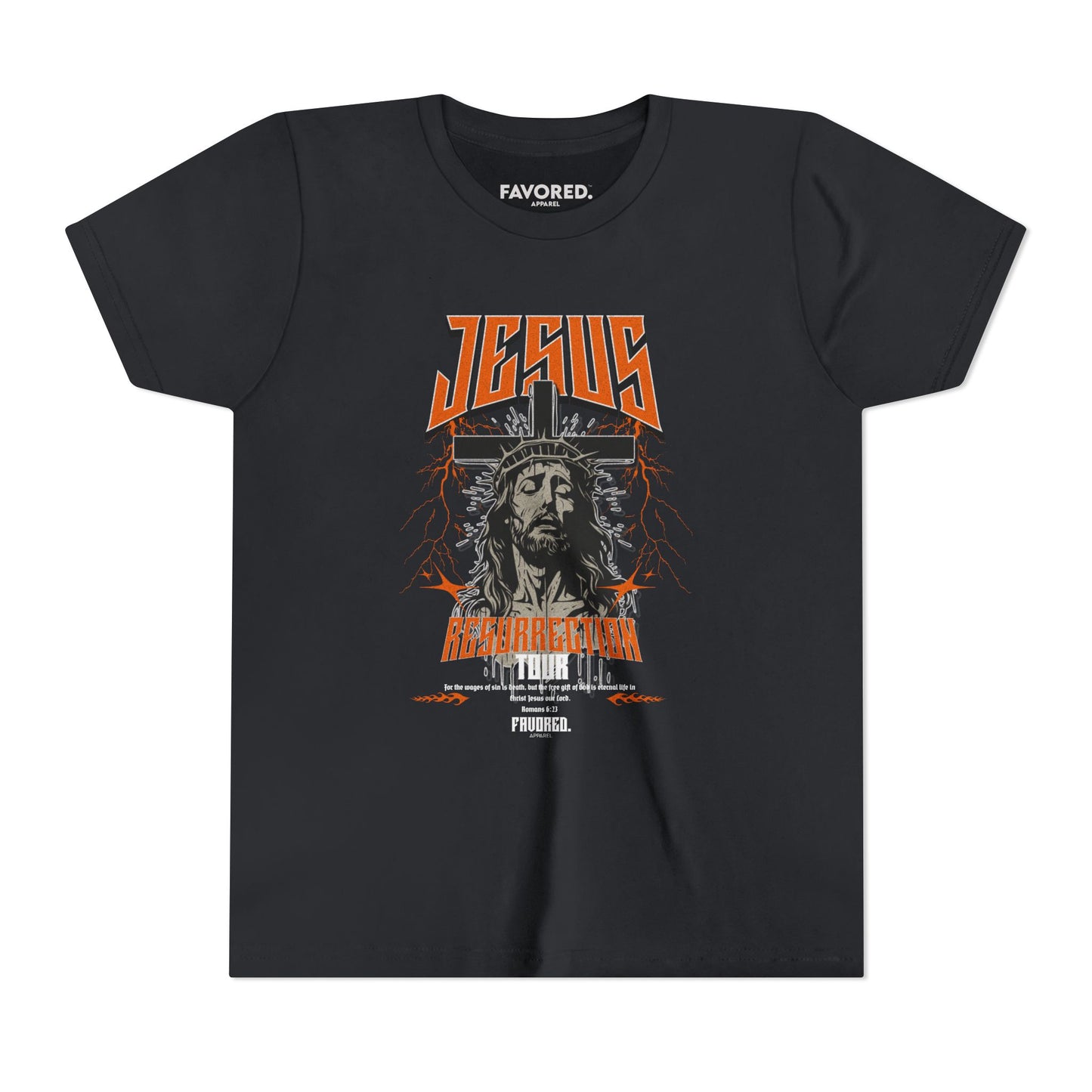 FAVORED. Kids Jesus Tour T-Shirt