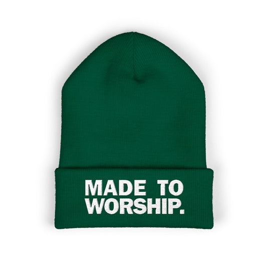FAVORED. MADE TO WORSHIP. Beanie