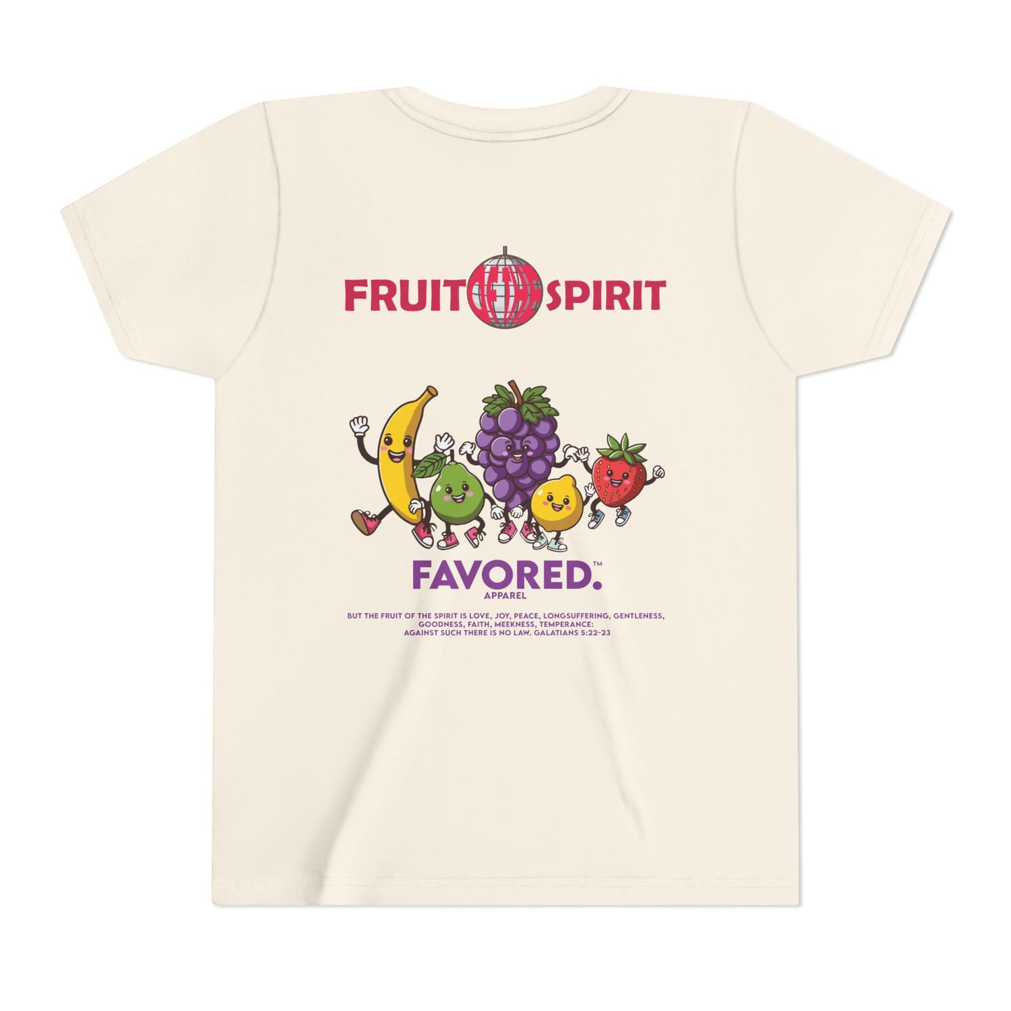 FAVORED. Kids Fruit of The Spirit T-Shirt