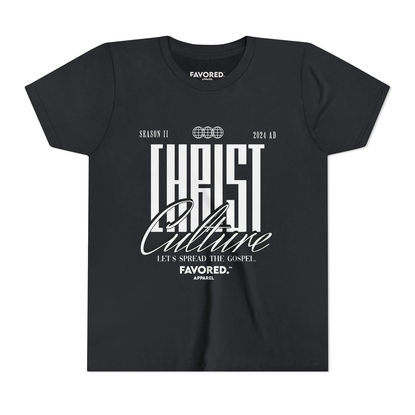 FAVORED. Kids Christ Culture T-Shirt