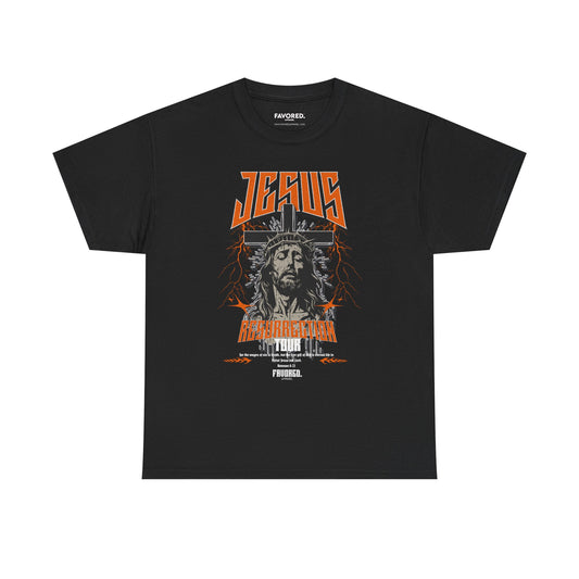 FAVORED. Jesus Tour Tee