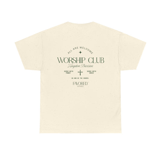 FAVORED. Worship Club T-Shirt