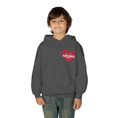 FAVORED. Kids Love Your Neighbor Hoodie