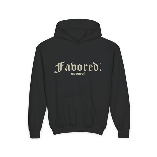 FAVORED. Kids Bow Down Hoodie