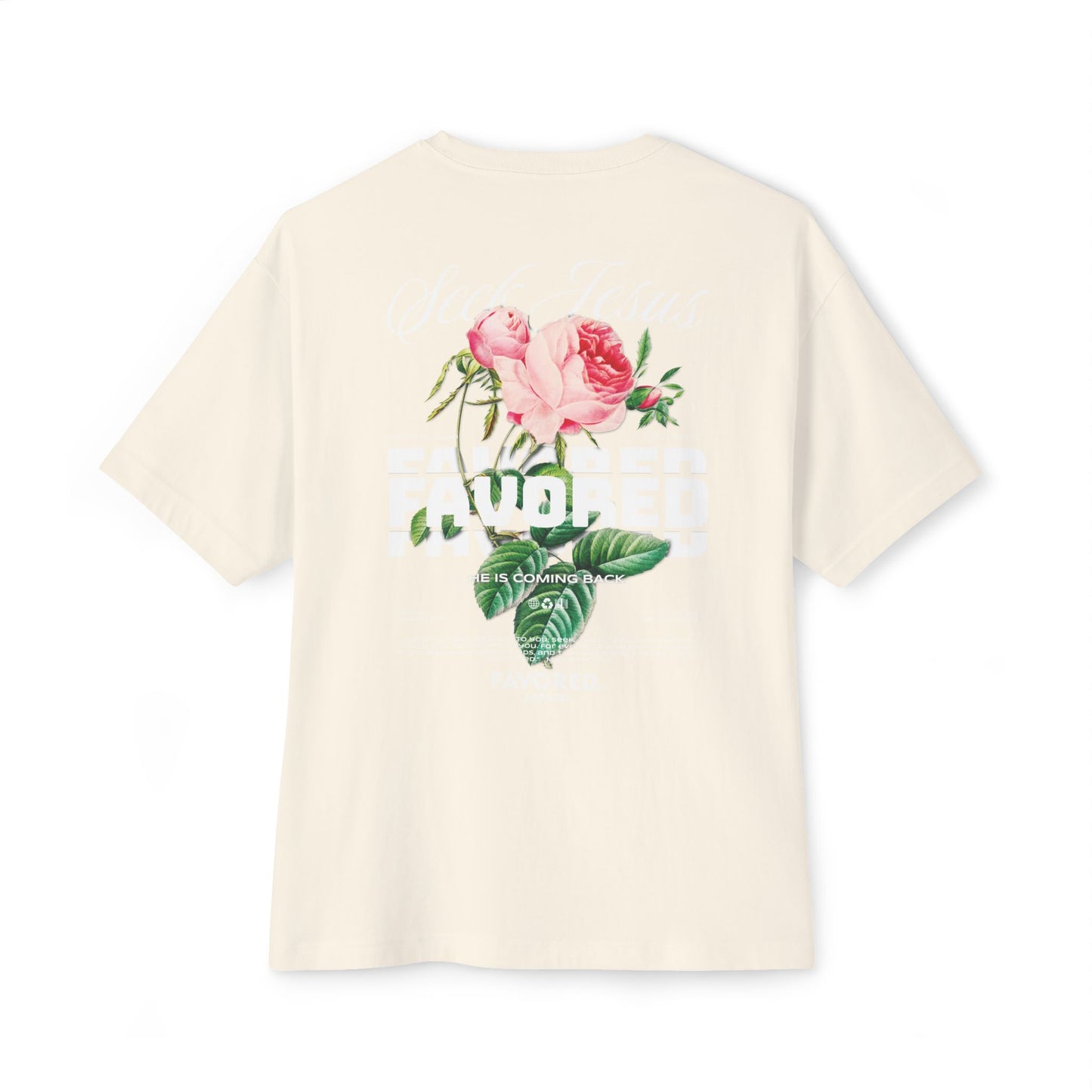 Seek Jesus Roses Tee