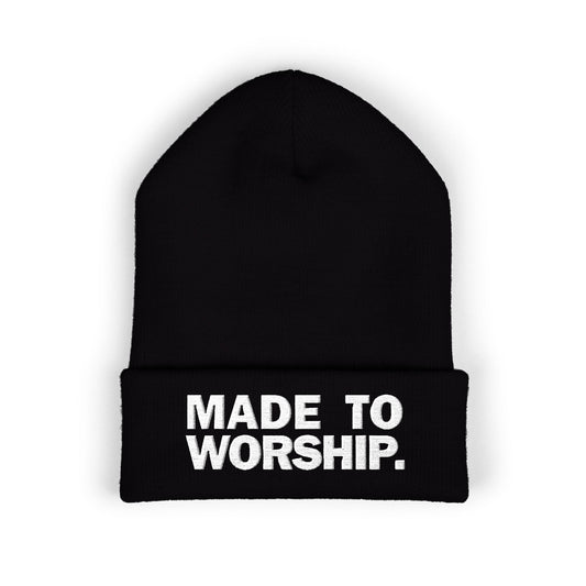 FAVORED. MADE TO WORSHIP. Beanie