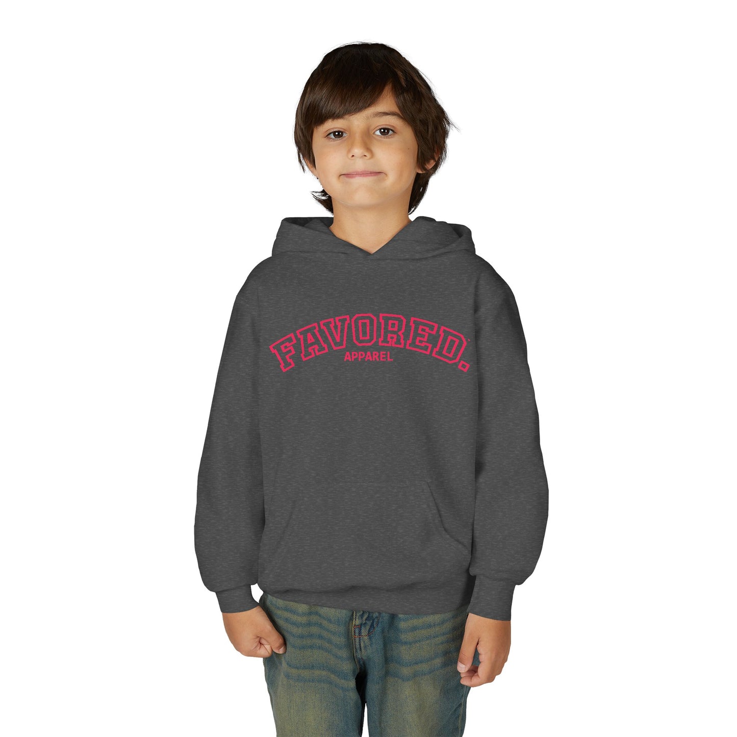 FAVORED. Kids Gym Hoodie