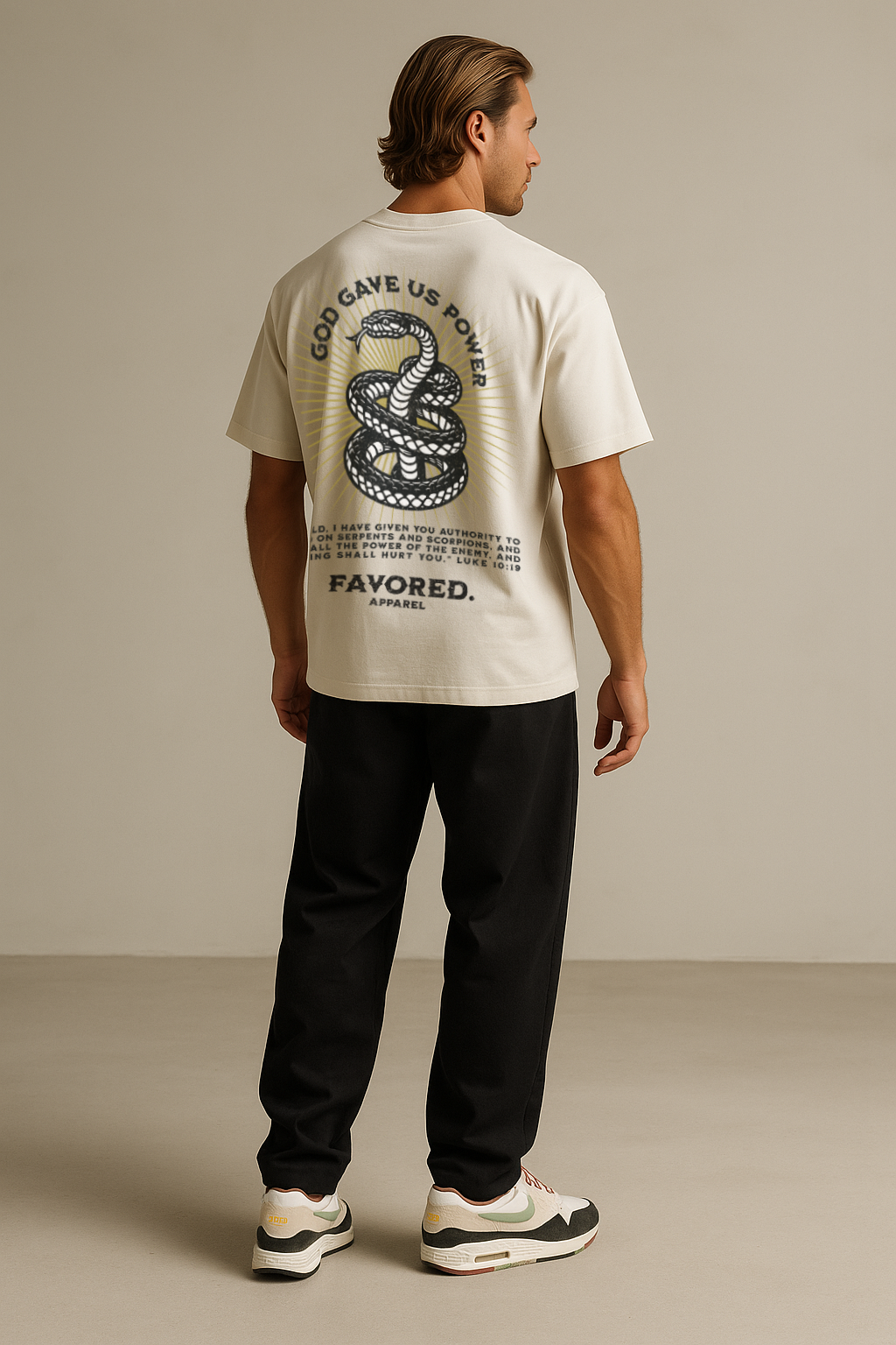 FAVORED. God's Power T-Shirt