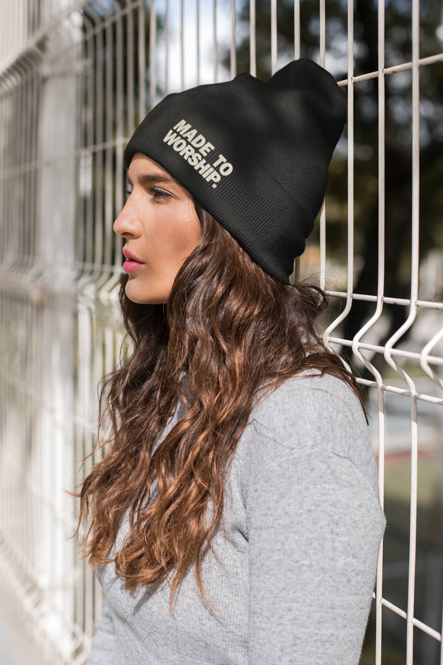 FAVORED. MADE TO WORSHIP. Beanie