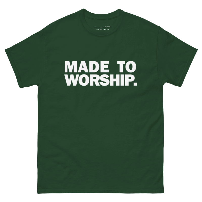FAVORED. MADE TO WORSHIP. T-Shirt