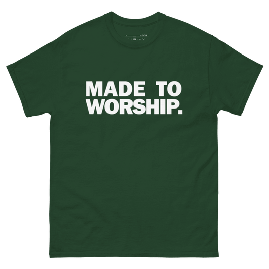 FAVORED. MADE TO WORSHIP. T-Shirt