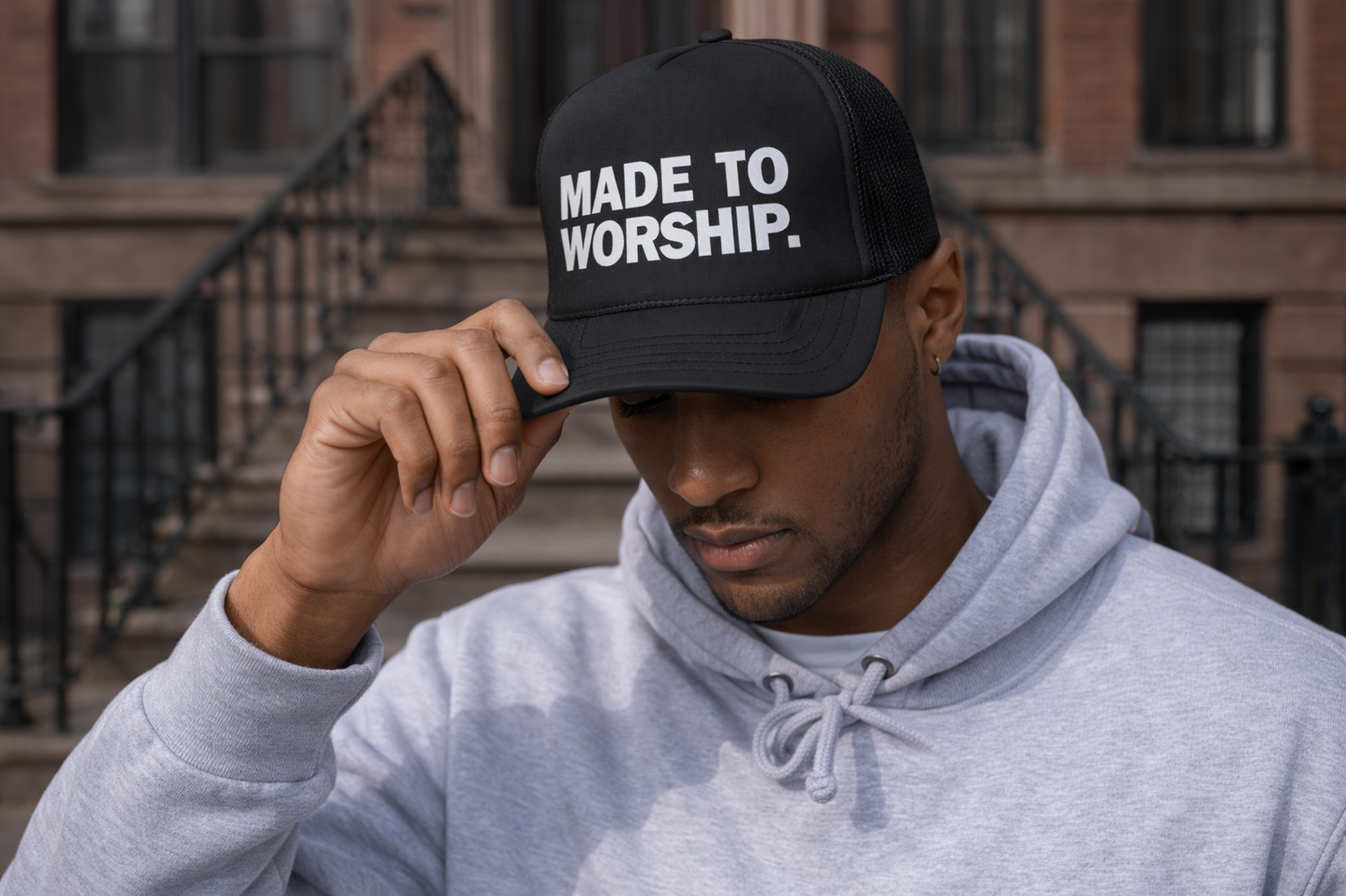 FAVORED. MADE TO WORSHIP. Trucker