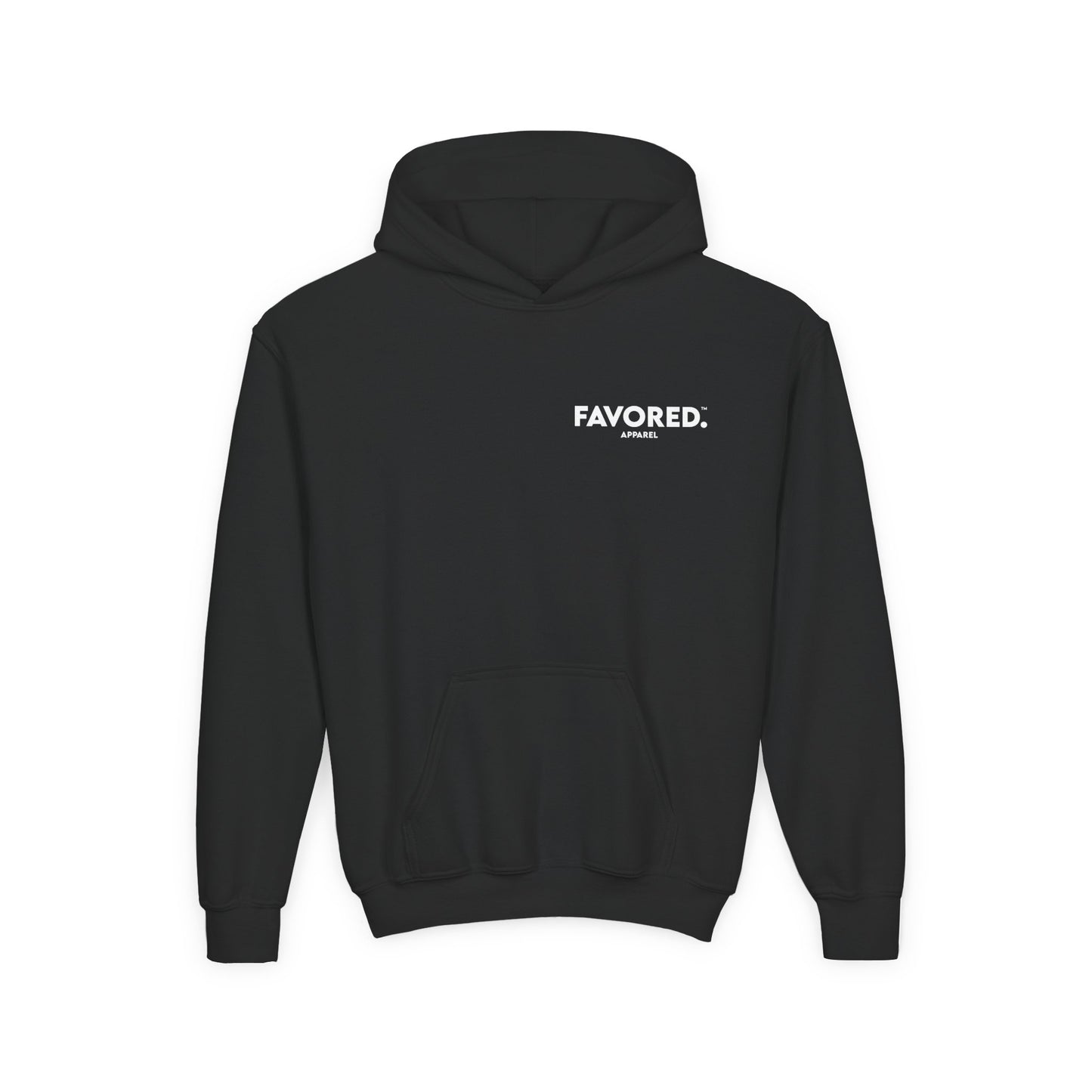 FAVORED. Kids Trust In Him. Hoodie