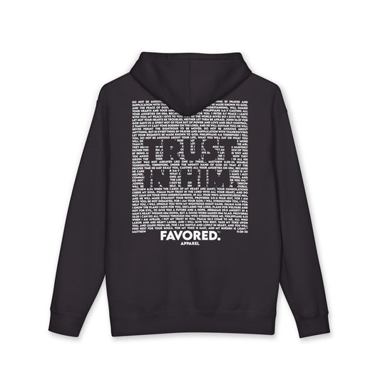 FAVORED. Trust In Him Hoodie