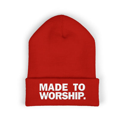 FAVORED. MADE TO WORSHIP. Beanie