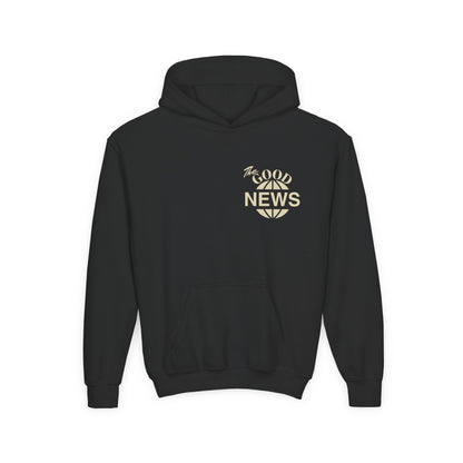 FAVORED. Kids Good News Hoodie