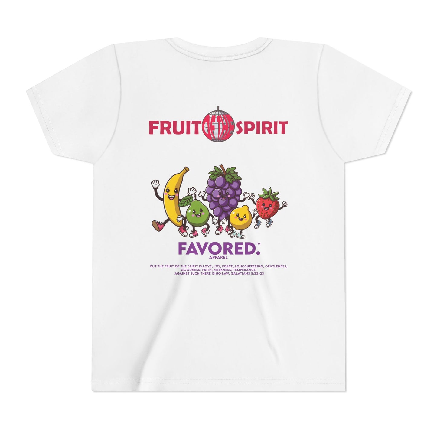 FAVORED. Kids Fruit of The Spirit T-Shirt