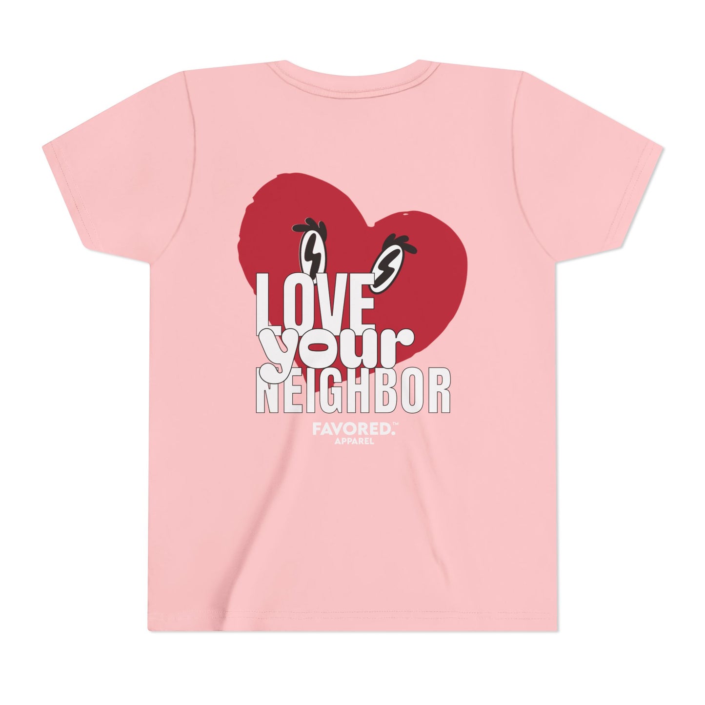 FAVORED. Kids Love Your Neighbor T-Shirt