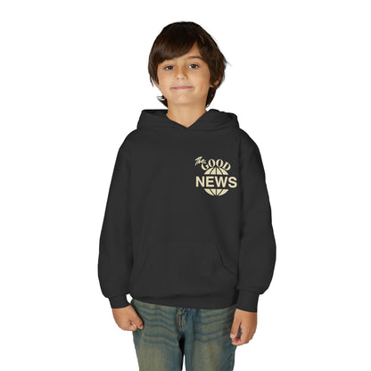 FAVORED. Kids Good News Hoodie