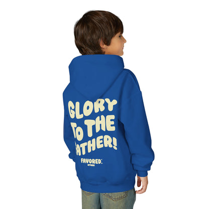 FAVORED. Kids Glory to The Father! Hoodie