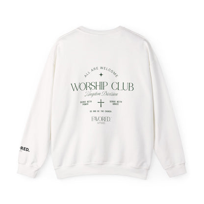 Worship Club Crew Sweatshirt