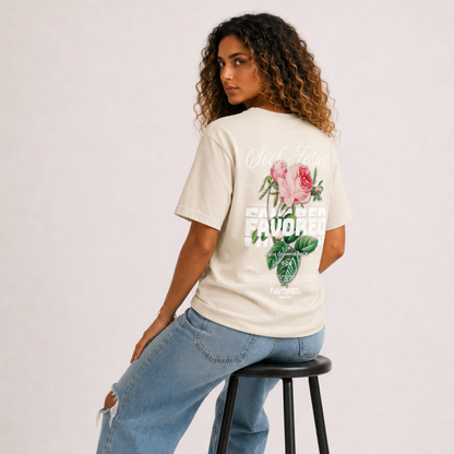 Seek Jesus Roses Tee