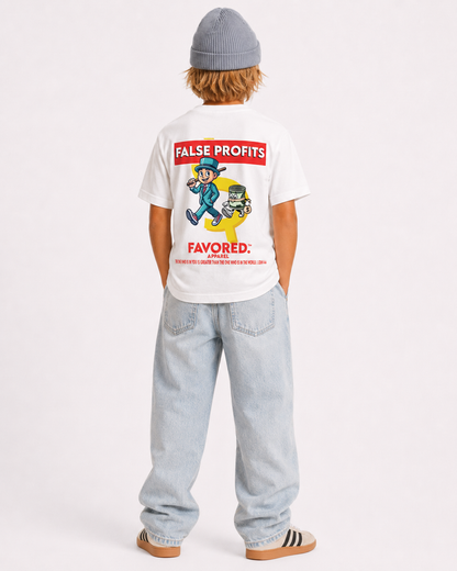 FAVORED. Kids False Profits T-Shirt