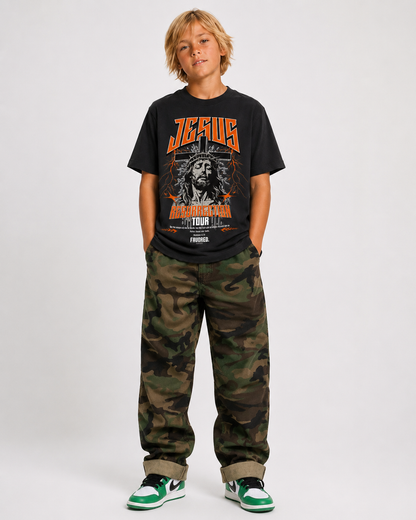 FAVORED. Kids Jesus Tour T-Shirt