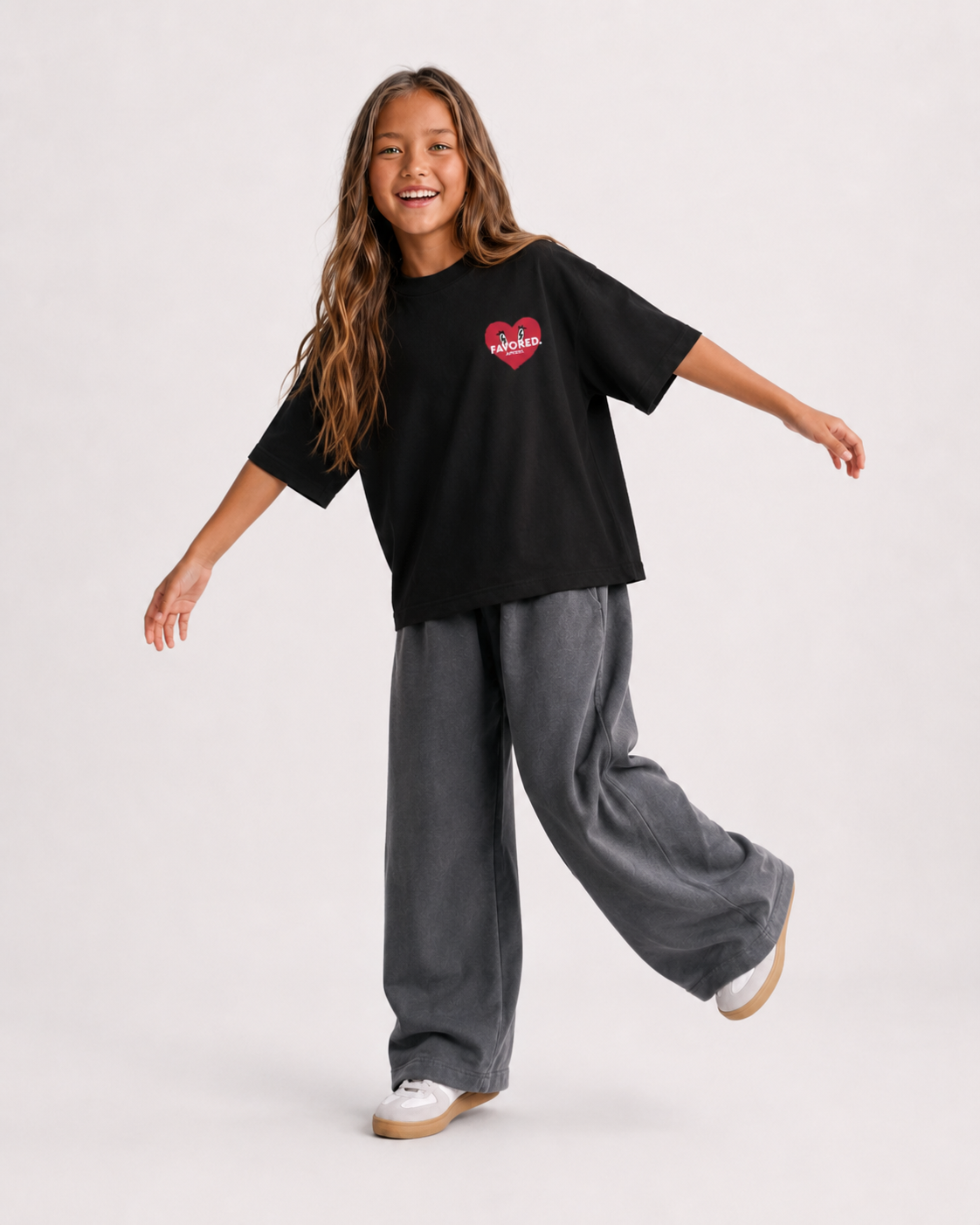 FAVORED. Kids Love Your Neighbor T-Shirt