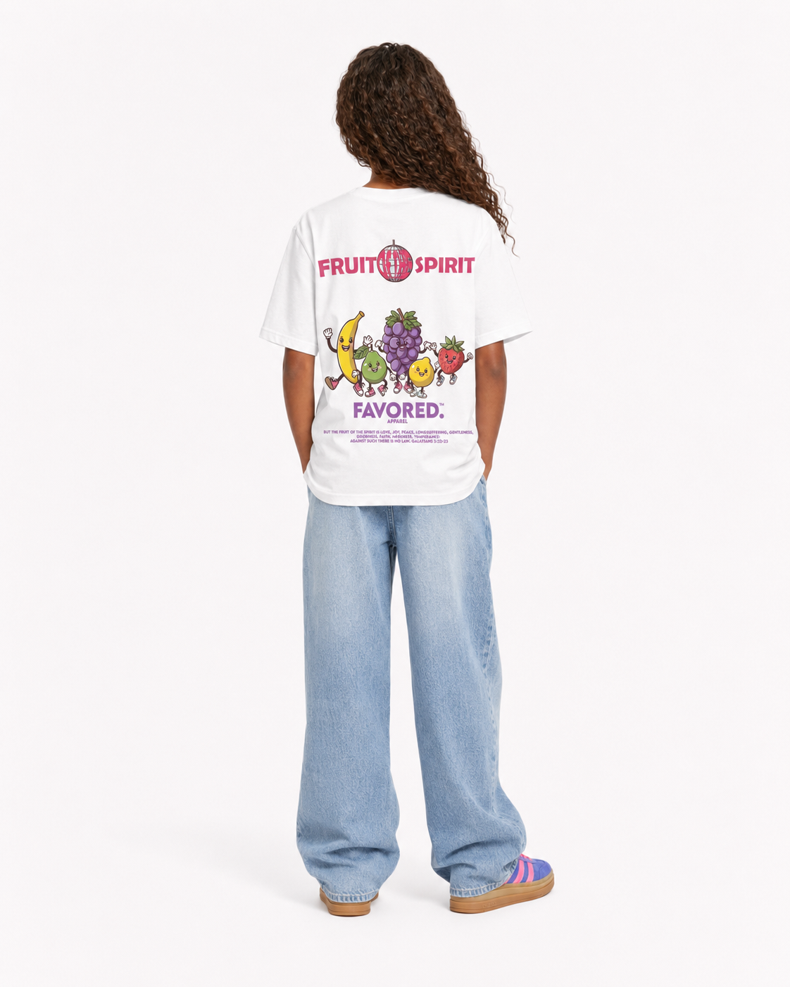 FAVORED. Kids Fruit of The Spirit T-Shirt