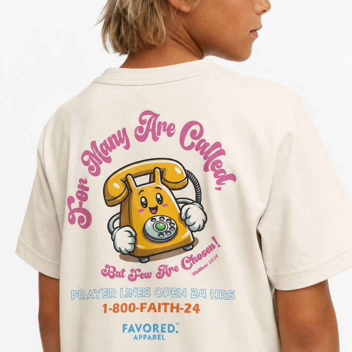 FAVORED. Kids Called & Chosen T-Shirt