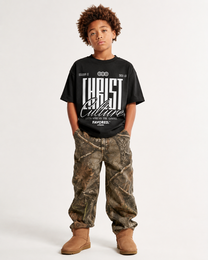 FAVORED. Kids Christ Culture T-Shirt