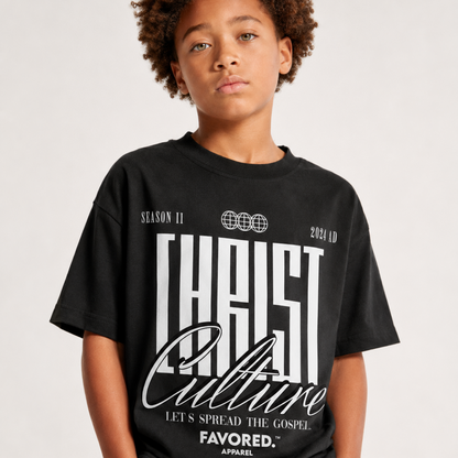FAVORED. Kids Christ Culture T-Shirt