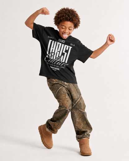 FAVORED. Kids Christ Culture T-Shirt