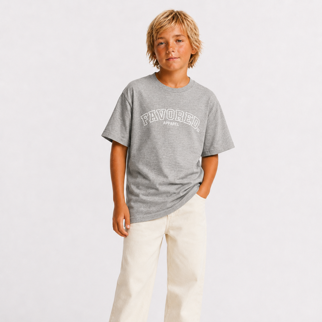FAVORED. Kids Gym T-Shirt