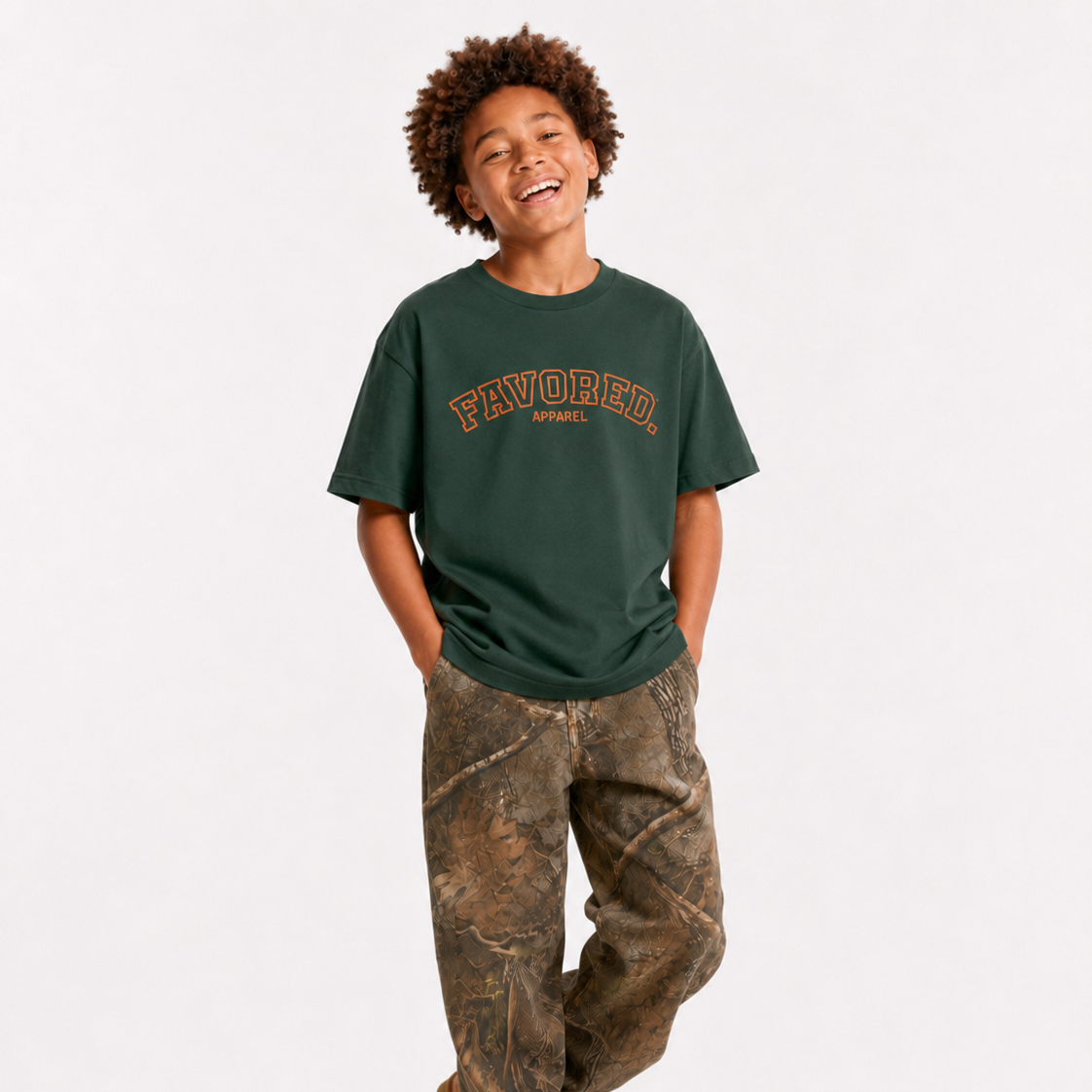 FAVORED. Kids Gym T-Shirt