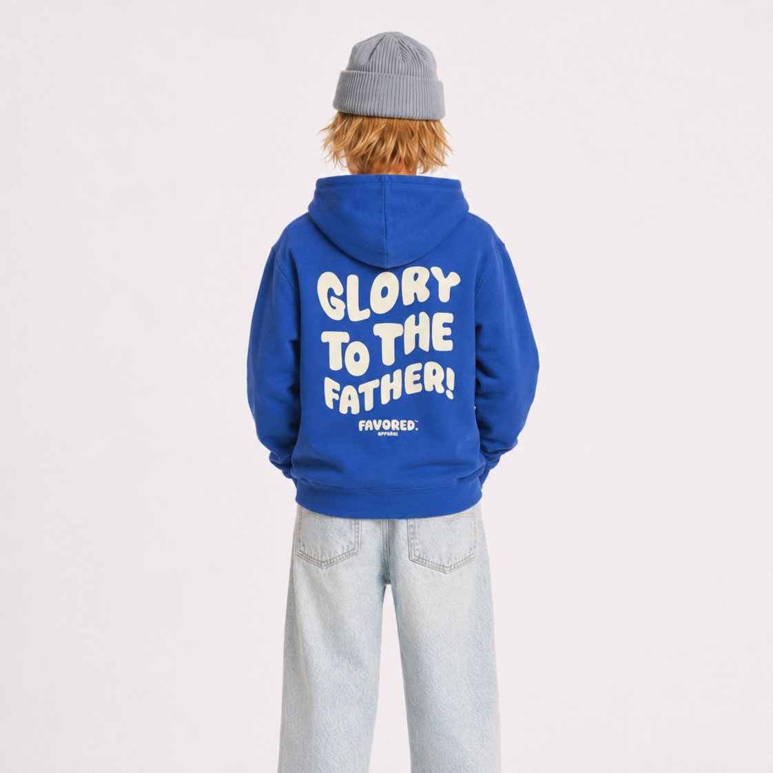 FAVORED. Kids Glory to The Father! Hoodie