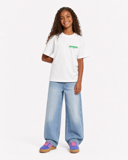 FAVORED. Kids God Loves The World T-Shirt