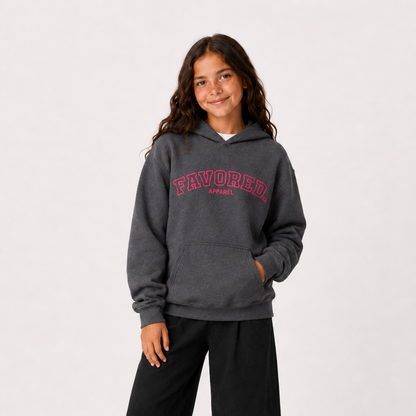 FAVORED. Kids Gym Hoodie